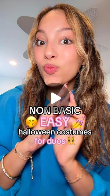 niki patton 💖🧸💌✨ on Instagram: "MORE IDEAS in my sf in my bio🤭 comment 🔗 and i'll dm it to u!! make sure youre following for it to work!💘

•
#girls #relatable #halloween #halloweencostume #costumeideas #easycostumeideas #pinterest #inspo #halloween2024 #costume #lastminutehalloweencostumes" Cute Halloween Costumes For 1 Person, Really Simple Halloween Costumes, Halloween Costumes To Make At Home, What Should I Be For Halloween, Dress As A Celebrity Costumes, Fast Halloween Costumes Last Minute, Halloween Costumes 1 Person, It Girl Halloween Costumes, Easy Simple Halloween Costumes