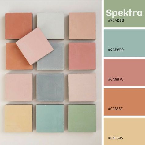 Mud Plaster, Terracotta Color Palette, Nordic Color, Pastel Interior, Earth Tone Color, Color Combinations For Clothes, Brick Colors, Pastel Palette, Color Palette Design