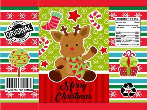 Pop Up Card Templates, Candy Labels, Themes Photo, Candy Bar Wrappers, Christmas Placemats, Chip Bags, Christmas Templates, Party Kit, Cameo Projects