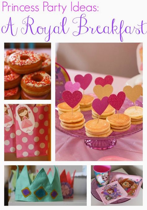 A Royal Breakfast Party: Showing Our #DisneySide #Princessparty #disneyprincess Princess Breakfast Birthday Party, Princess Breakfast Party, Princess Brunch Birthday Party, Princess Brunch, Royal Breakfast, Princess Breakfast, Breakfast Party Ideas, Princess Party Food, Princess Party Ideas