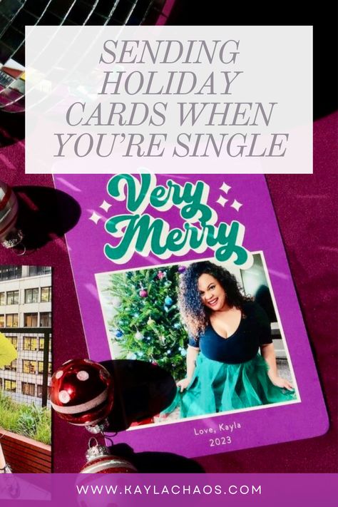 single person holiday cards, holiday cards when you're single, holiday card ideas, christmas newsletter Single Christmas Card, Card Ideas Christmas, Holiday Card Ideas, Foil Christmas Cards, Christmas Newsletter, Funny Holiday Cards, Hanukkah Cards, Fun Mail, Single Humor