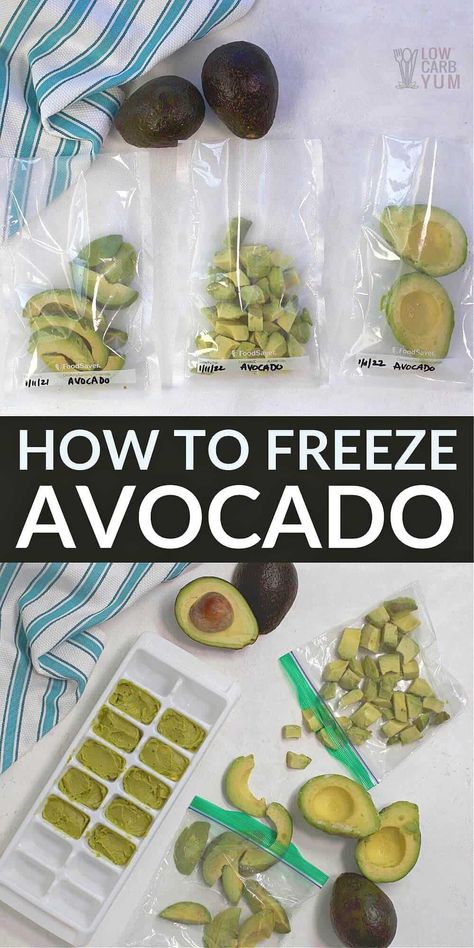 Freezing Avocados, Can You Freeze Avocado, Freeze Avocado, Loads Of Money, Freezing Vegetables, Frozen Veggies, Food Saver, Guacamole Recipe, Ripe Avocado