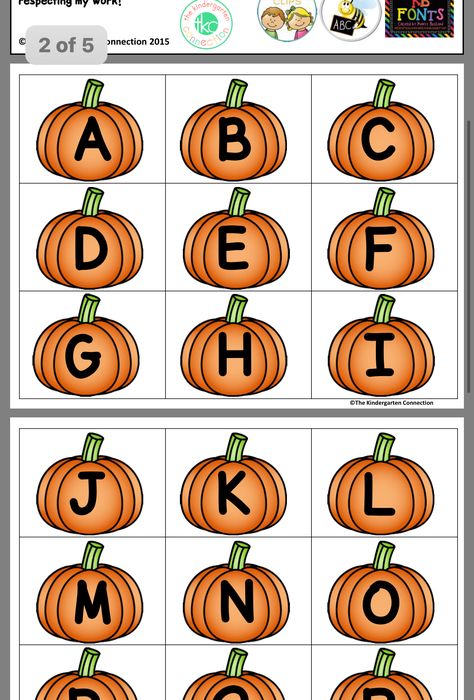 Pumpkin Alphabet Letters, Pumpkin Letter Match, Pumpkin Letters Printable, Pumpkin Alphabet Activities, Pumpkin Letters, Halloween Flashcards, Pumpkin Literacy, Pumpkin Alphabet, Pumpkins Preschool