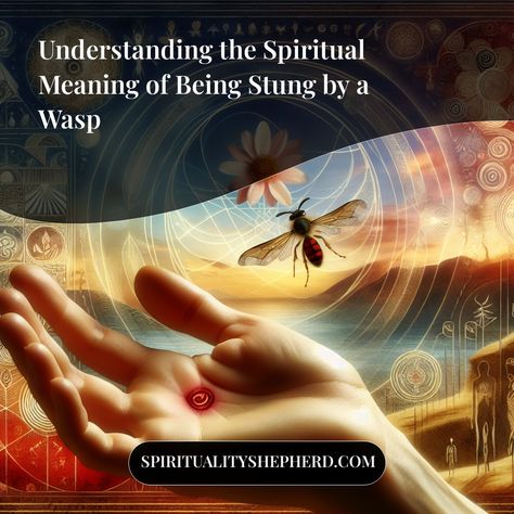 Unraveling the spiritual meanings behind a wasp sting can be a puzzling task, often leaving you feeling confused. By stopping by our resource, you'll gain insightful knowledge into how such encounters with nature can profoundly impact your spirituality and energy. Don't forget to save this pin for later, as it is a handy tool for spiritual journeys and understanding unexpected signs from the universe. Wasp Meaning, Wasp Sting, Mother Wound, Wasp Stings, Father Wound, Signs From The Universe, Therapy Animals, The Encounter, Embrace Change