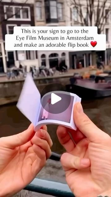 @netherlandstravelers on Instagram: "@happilymilesaway is recommending a unique date idea in Amsterdam!🤩

Explore our account for more ideas of what to do in the Netherlands!🫶🏻

🎥: @happilymilesaway 

📍: Eye Film Museum, Amsterdam" Film Museum, Unique Date Ideas, Date Idea, March 1, Flip Book, The Netherlands, Netherlands, Amsterdam, Accounting