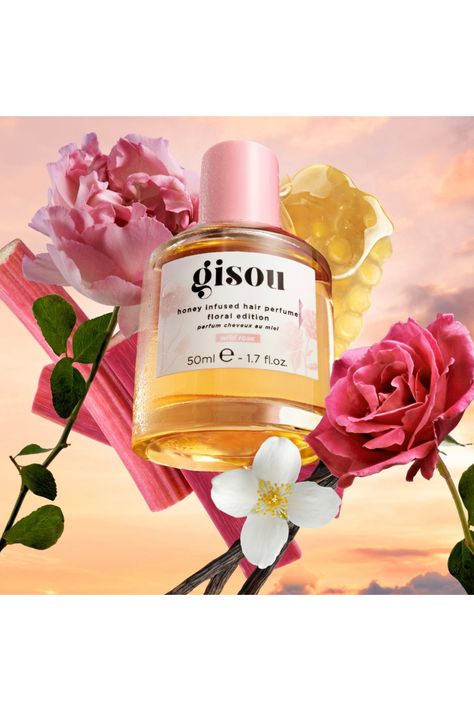 Indulge in the allure of 🌹 Gisou's Honey Infused Hair Perfume Floral Edition - Wild Rose! Experience the enchanting blend of wild roses and 🍯 Mirsalehi honey, balanced with a hint of vanilla. Let the captivating scent linger, leaving your locks nourished, hydrated, and irresistibly shiny. Embrace the romance and make every day extraordinary! #HairPerfume #WildRose #Gisou 🌸💫 Perfume Floral, Hair Perfume, Wild Rose, Wild Roses, Product Photography, Vanilla, Honey, Roses, Soap