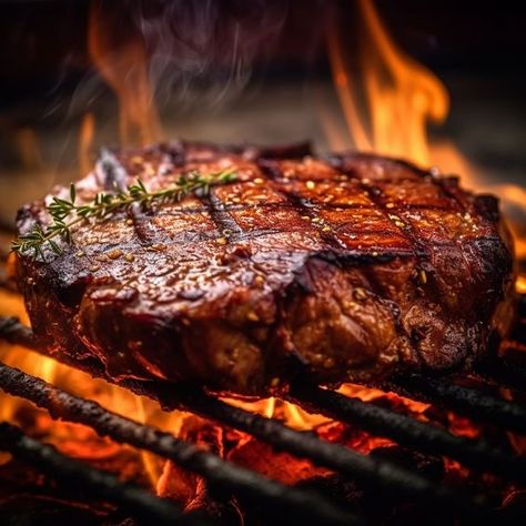 Steak Pictures, Steak Ideas, Steak On The Grill, Restaurant Images, Cooking The Perfect Steak, Healthy Journey, Rib Eye, Perfect Steak, Food Gallery