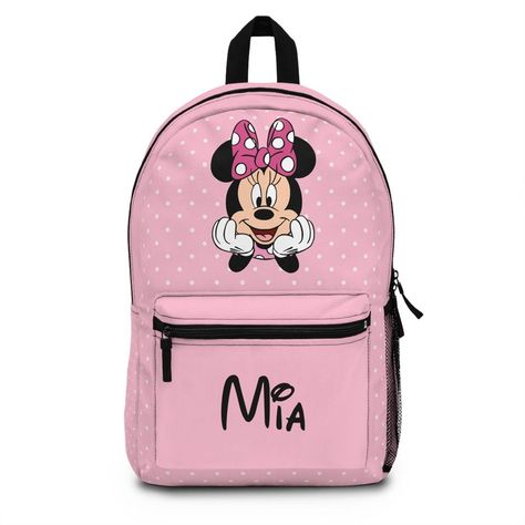 Custom Minnie Mouse Backpack Personalized School Bag Disney Minnie Bookbag School bag Custom Minnie backpack sold by Whinny Pictorial | SKU 371485255 | 60% OFF Printerval Minnie Mouse Backpack, Personalized Backpack, School Bag, Custom Bags, Kids Bags, Minnie Mouse, Backpacks, Disney