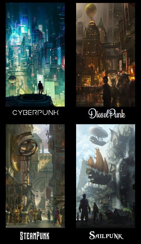 What is your favorite type of Punk ? Punk Genres, Cyberpunk Steampunk, Creaturi Mitice, Romance Manga, Peisaj Urban, Arte Steampunk, Arte Punk, Fantasy Concept, Kunst Inspiration