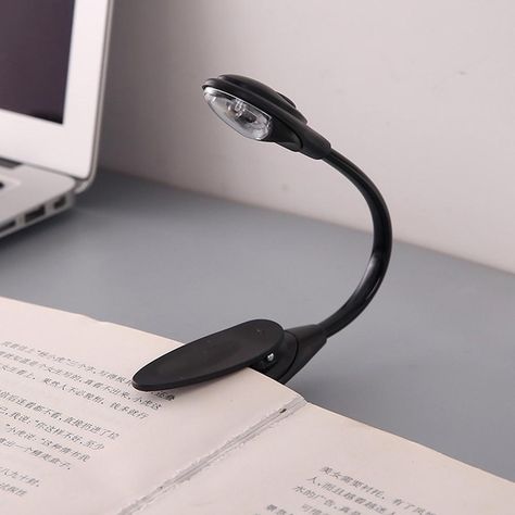 Kindle E-Reader Hand Strap Holder LED Clip For Reading - sparklingselections Travel Bedroom, Bedroom Book, Clamp Lamp, Clip Lamp, Book Lamp, Led Reading Light, Book Light, Clip Lights, Light Clips