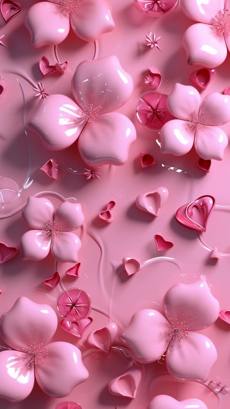 3d puffy wallpaper Iphone Background 3d, Pink Puffy Wallpaper, Dark Pink Theme Aesthetic, Dark Pink Wallpaper Iphone, 3d Pink Wallpaper, Pink 3d Wallpaper Iphone, Ipad 3d Wallpaper, Pink 3d Wallpaper, 3d Flower Wallpaper