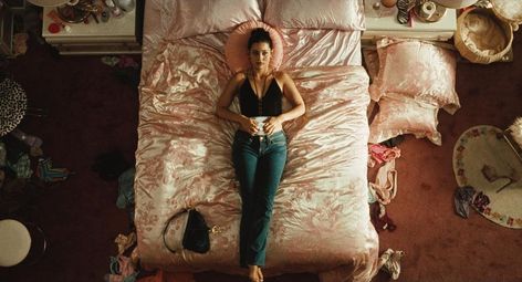 Alexa Demie, My New Room, Room Inspo, Bell Bottom Jeans, Strapless Top, Flapper Dress, A Woman, Camisole Top, Slip Dress