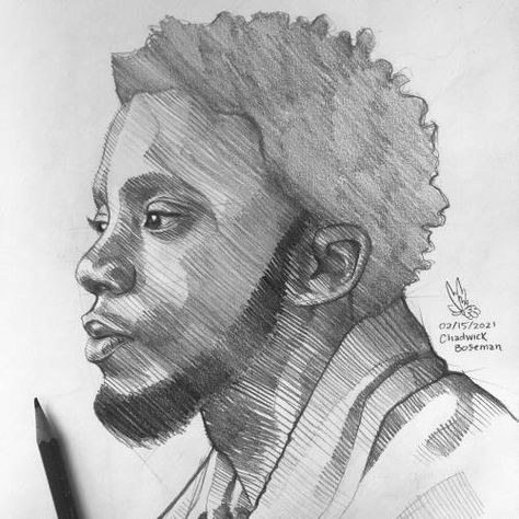 Chadwick Boseman Drawing, Hellboy Tattoo, Marvel Art Drawings, Graffiti Words, Celebrity Drawings, Chadwick Boseman, Custom Website Design, Superhero Art, Marvel Art