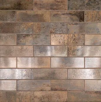 MSI Marza 4" x 12" Glossy Ceramic Subway Wall Tile | Wayfair Tiles For Bathroom Walls, Bronze Tiles, Rustic Backsplash, Copper Backsplash, Copper Tiles, Shower Wall Tile, Ceramic Subway Tile, Subway Tile Backsplash, Copper Kitchen