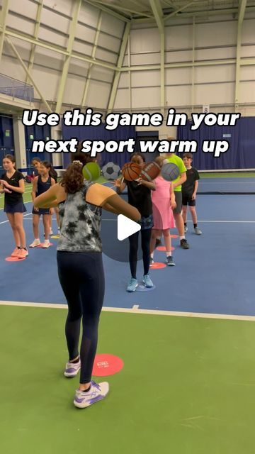 H Green - Tennis Fitness Coach on Instagram: "SAVE & Share this Fun warm up game - great for any sport 🎾🏐🏈🏀⚽️  Always creating @tennissupermovers   #sport #fun #warmup #tennis #football #rugby #basketball" Fitness Games For Adults, Tennis Games For Kids, Recess Games Elementary, School Program Ideas, Sport Activities For Kids, Reduce Back Fat Exercise, Pe Warm Up Games, Basketball Warmups, Gym Class Games