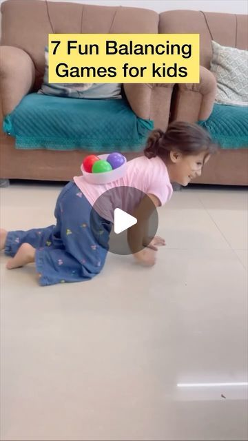 83K views · 2.4K likes | Anshika Aditya Rishika Atal on Instagram: "Which one are you gonna try !? 
Comment down & let us know 
.
.
.
.
( games for kids , balancing games , toddler activities, Montessori at home , screen free play activities)" Balancing Activity For Kids, Balancing Activities For Kids, Balancing Games For Kids, Balance Games For Kids, Balance Activities For Kids, Toddler Games Indoor, Indoor Games For Kids Classroom, Balance Activities, Physical Activities For Toddlers