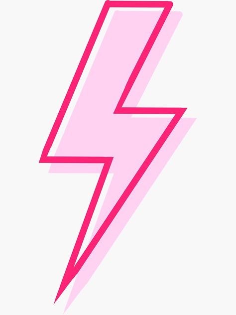 Hot Pink Lightning Bolt Wallpaper, Anne Fleur Stickers, Preppy Pink Lightning Bolt, Preppy Wallpaper Ideas, Preppy Lightning Bolt, Preppy Coloring Pages, Pink Preppy Wallpaper, Lightning Bolt Wallpaper, Wallpaper Lightning