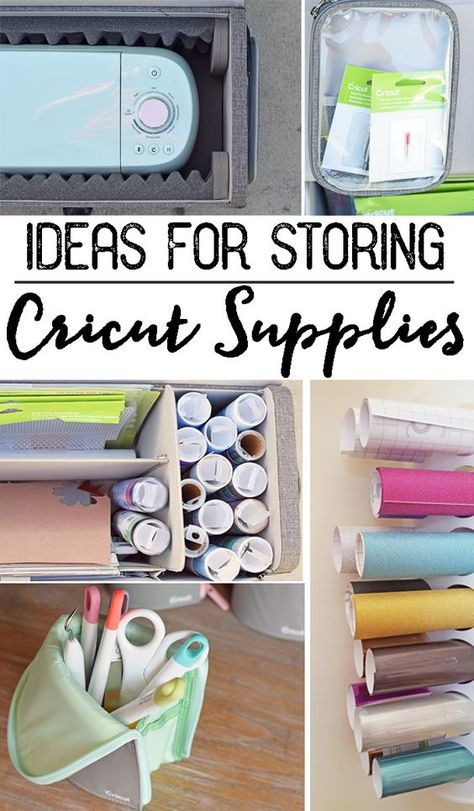 Ideas for Storing Cricut Supplies and Accessories AD #Cricut @cricut Cricut Accessories Storage, Cricut Supply Storage, Storage For Cricut Supplies, Organizing Cricut Supplies, Organize Cricut Supplies, Cricut Storage Ideas, Cricut Organization, Cricut Pens, Cricut Storage