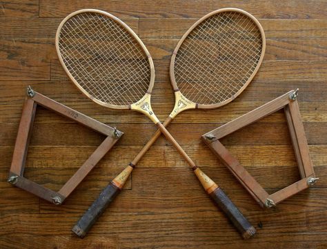 Vintage Badminton Racket Vintage Badminton, Badminton Racket, Sports Clubs, Recipe Inspiration, Cool Stuff, Kiev, Tennis Racket, Badminton, The Eye