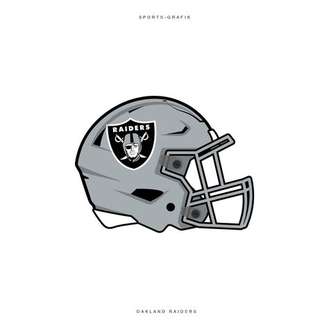 Oakland Raiders Helmet Fanart NFL American Football Raiders Helmet, Helmet Drawing, Football Spirit, Cool Tattoo Drawings, Nfl Logo, Raider Nation, Football Wallpaper, Oakland Raiders, Nfl Teams