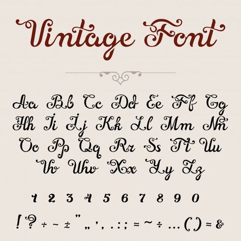 Fonte de script caligráfico elegante. le... | Free Vector #Freepik #freevector #vintage #modelo #retro #tipografia Number Calligraphy Fonts Hand Lettering, Modern Calligraphy Alphabet Fonts, Pretty Letter Fonts, Stylish Handwriting, Alfabet Font, Calligraphy Fonts Alphabet, Fonts Handwriting Alphabet, Lettering Styles Alphabet, Calligraphy Script Fonts