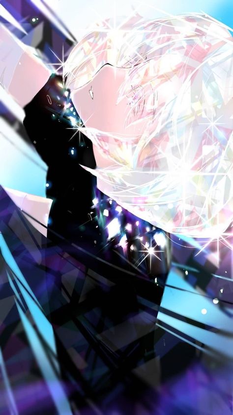 Diamond Houseki No Kuni, Land Of Lustrous, Land Of The Lustrous, Houseki No Kuni, Digital Painting, Manga Anime, Anime Art, Character Design, Gems