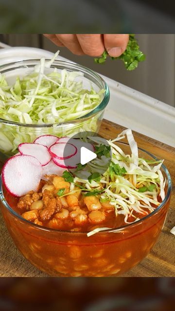 Pozole Toppings, Poloze Mexican Soup, Red Pozole, Pork Pozole Recipe, How To Make Pozole Rojo Pork, Red Pozole Recipe, Red Pozole Recipe Pork, Red Posole Recipe Pork, Red Pozole Recipe Chicken