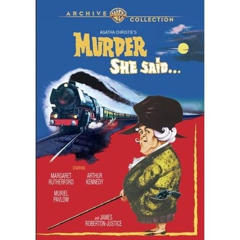 Murder, She Said (DVD) - Walmart.com Lucy Griffiths, Margaret Rutherford, Turner Classic Movies, Finishing School, Miss Marple, Movie Collection, Agatha Christie, Classic Movies, She Said