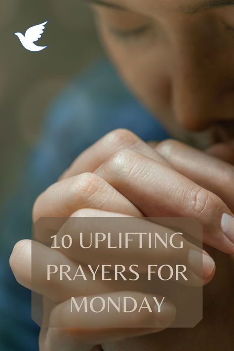 Begin your week with intention and hope. Lean on these ten uplifting prayers to guide your Monday, offering strength as you set the tone for the days ahead. Let each prayer remind you of the endless grace that accompanies us through life's ebb and flow. Discover the full collection of 10 prayers to elevate your spirit at the start of each week at Grace and Prayers. Monday Prayers New Week, Prayer To Start The Week, Prayers For Monday, Monday Prayers, New Week Prayer, Prayers To Start Your Day, Monday Morning Prayer, Uplifting Prayers, Business Prayer