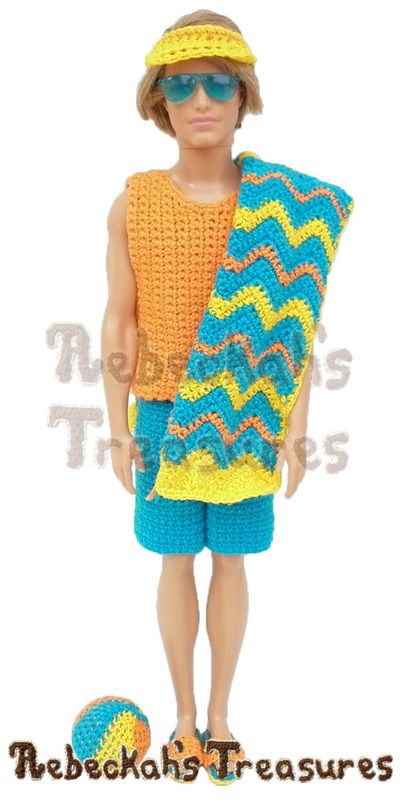 Diy Ken Doll Clothes, Crochet A Bear, Bright Clothes, Ken Clothes, Bear Ideas, Cutest Crochet, Crochet Hoodie, Bright Outfits, Crochet Hack