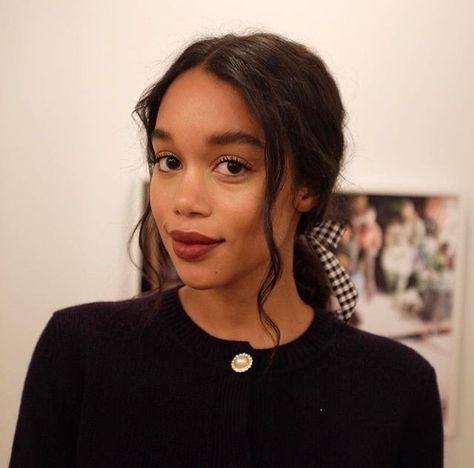 Laura Harrier, Bun Tutorials, Pansy Parkinson, Beauty And The Beat, Yennefer Of Vengerberg, Girl Boss Motivation, Fairy Dress, Brown Skin, Fitness Beauty