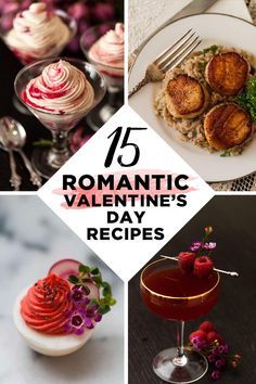 Look at these romantic Valentine's day recipes! So many Valentine's Day ideas! Help yourself to 15 of my favorite romantic dinners, desserts, appetizers and cocktails – perfect for a cozy, candle-lit night in. #valentinesday, #valentine, #dinnerrecipes, #cocktails Valentines Day Romantic Ideas, Valentine Appetizers Appetizer Ideas, Romantic Appetizers For Two, Valentine’s Day Meal, Valentine’s Day Meals, Romantic Appetizers, Valentine’s Day Dinner, Valentines Meals, Valentine's Menu Ideas