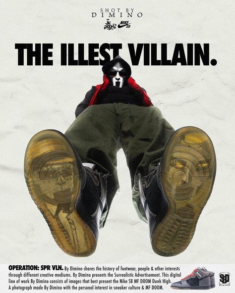 Illest Villain, Mf Doom, Nike Dunk, Nike