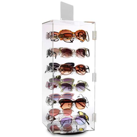 Eyeglass Display, Acrylic Sunglasses, Rangement Makeup, Eyewear Display, Sunglasses Organizer, Sunglasses Display, Security Locks, Sunglass Holder, Makeup Room