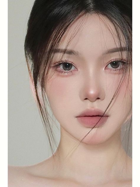 Makeup Ala Korea, Makeup Asia, Makeup Layout, Asian Makeup Tutorials, Fesyen Islam, Asian Makeup Looks, Korean Makeup Tutorials, Makeup Pengantin, Soft Makeup Looks