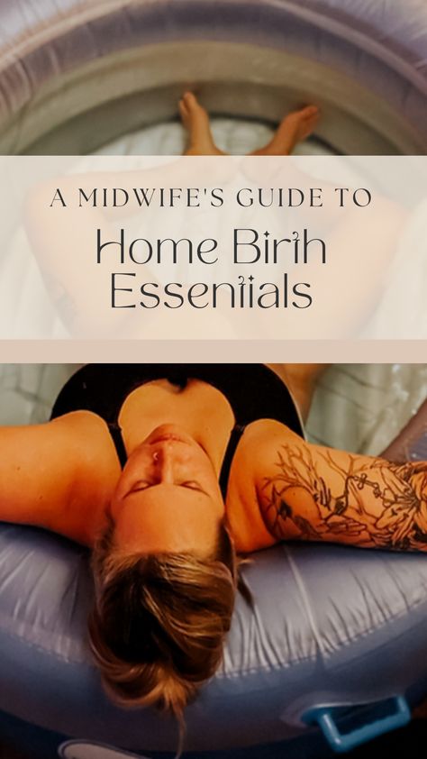 Want the midwife's go-to list of home birth supplies? Here you'll find the exact list I've been handing out for 13 years! Make preparing for your home birth just a lil' bit easier! Birth Essentials, Ashley King, Home Birth