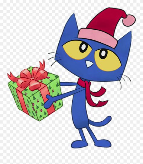 Download hd Pete The Cat With Christmas Present - Dan Povenmire And Jeff Swampy Marsh Drawing Clipart and use the free clipart for your creative project. Marsh Drawing, Pete The Cat Christmas, Dan Povenmire, Cat Christmas Costumes, Commercial Christmas Decorations, Christmas Blow Up, Cricut Stickers, Christmas Tree Background, Toddler Classroom