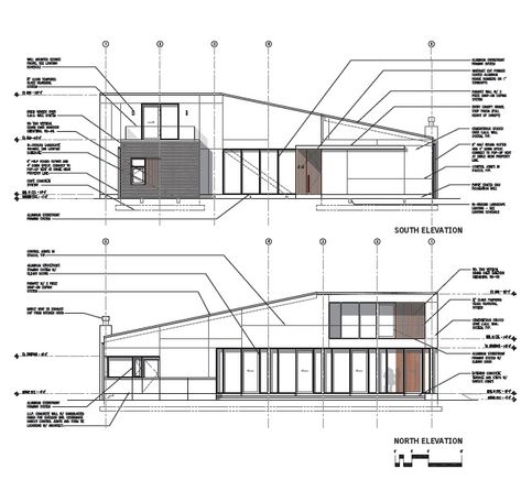 Side View Drawing, Gallery House, Elevation Drawing, Architecture Elevation, Architecture Graphics, Island House, House Siding, House Drawing, Front Elevation