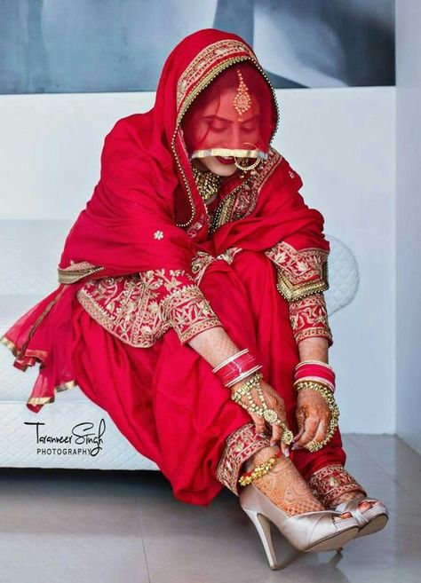 Punjabi Bride Suit, Punjabi Wedding Suit, Bridal Suits Punjabi, Punjabi Weddings, Bridal Suit, Bride Suit, Punjabi Bride, Punjabi Outfits, Bride Photoshoot