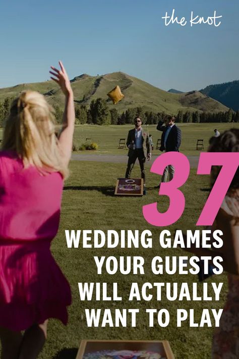 Wedding Games With Guests, Outside Wedding Games Receptions, Fun Wedding Games Outdoor Games, Party Games For Wedding Reception, Wedding Reception Games For Guests Outdoor, Table Activities Wedding, Backyard Wedding Reception Activities, Fun Games At A Wedding, Table Games For Wedding Guests