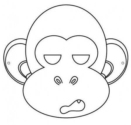 Nueva entrega de máscaras de animales gratis Printable Coloring Masks, Readers Theatre, Coloring Mask, Dian Fossey, Printable Masks, Masks Crafts, Jungle Party, Animal Projects, Primates