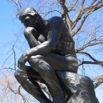 Donate to support a teacher who promotes free thinking, equity, and social justice. Thinking Man Statue, As A Man Thinketh, Common Quotes, Thinking Man, Creative Visualization, Bible Versions, People Change, Meaning Of Life, Positive Change