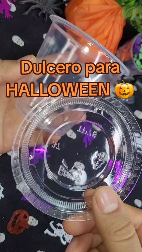 Ideas Para Halloween Decoration, Dulceros Halloween, Dulces Halloween, Manualidades Halloween, Halloween Snacks, Halloween Crafts, Halloween Decorations, Audio, Snacks