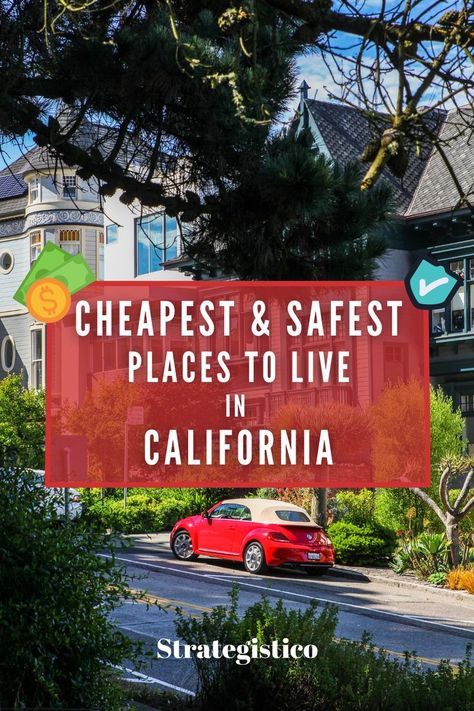 Cool Places In California, Cheapest Places To Live, California Getaways, California Bucket List, Best Places To Retire, Places In California, Places To Live, California City, Moving To California