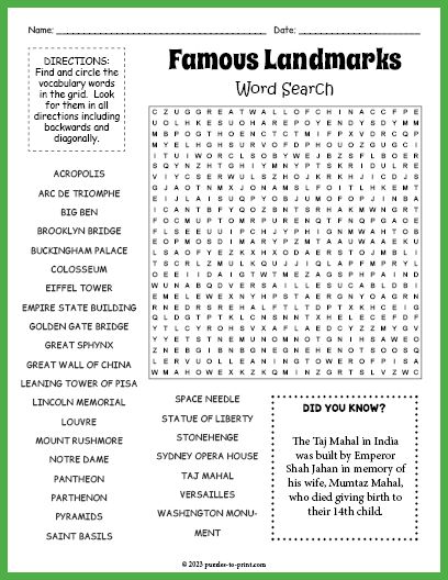 Animal Word Search, History Word Search, Free Word Search Puzzles, Free Printable Word Searches, Word Search Puzzles Printables, Free Word Search, Creative Worksheets, Nursing Home Activities, Elementary School Library