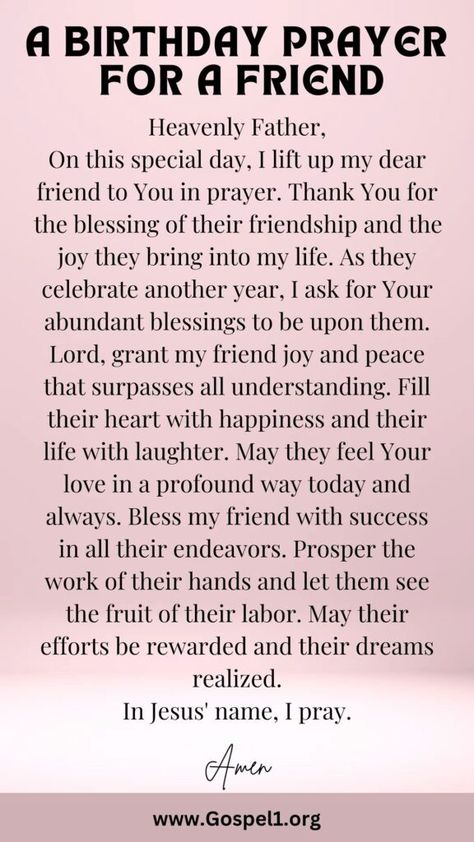 25 Uplifting Bible Verses for Birthday Blessings - Gospel1.org Prayers For Birthday Blessings, Birthday Blessings For A Friend, Bible Quotes For Birthday, Birthday Blessings For Women, Prayer For Birthday, Bible Verses For Birthdays, Birthday Prayer For Friend, Verses For Birthday, Birthday Prayer Wishes