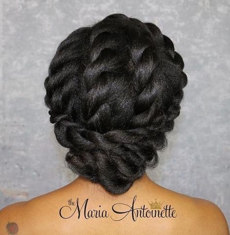 50 Cute Updos for Natural Hair Black Hair Hairstyles, Cabello Afro Natural, Black Wedding Hairstyles, Natural Wedding Hairstyles, Natural Hair Bride, Natural African American Hairstyles, Twisted Updo, Pelo Afro, Super Hair