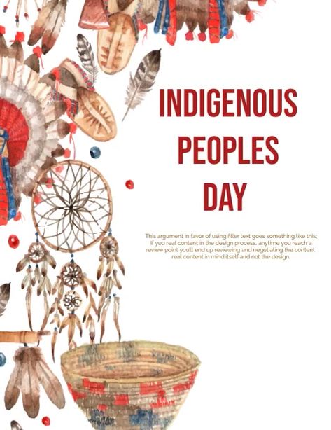 World Indigenous Day, National Indigenous Peoples Day, Day Template, Social Media Posting Schedule, Indigenous Peoples Day, Event Template, Indian Tribes, Social Media Schedule, Indigenous People