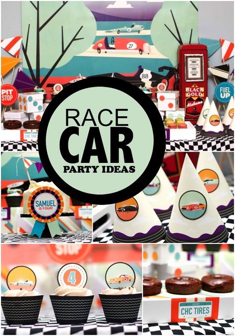 Planning a Race Car Party Need Four Speed Birthday, Need Four Speed, Nascar Party, Racing Party, Car Birthday Party, Race Car Birthday Party, First Birthday Pictures, Car Party, Race Party