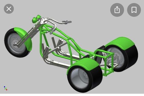 V8 Trike, Motorcycle Trike Kits, Drift Trike Motorized, Trike Harley, Motorized Trike, Drift Trike Frame, Diy Electric Car, Vw Trike, Moped Bike